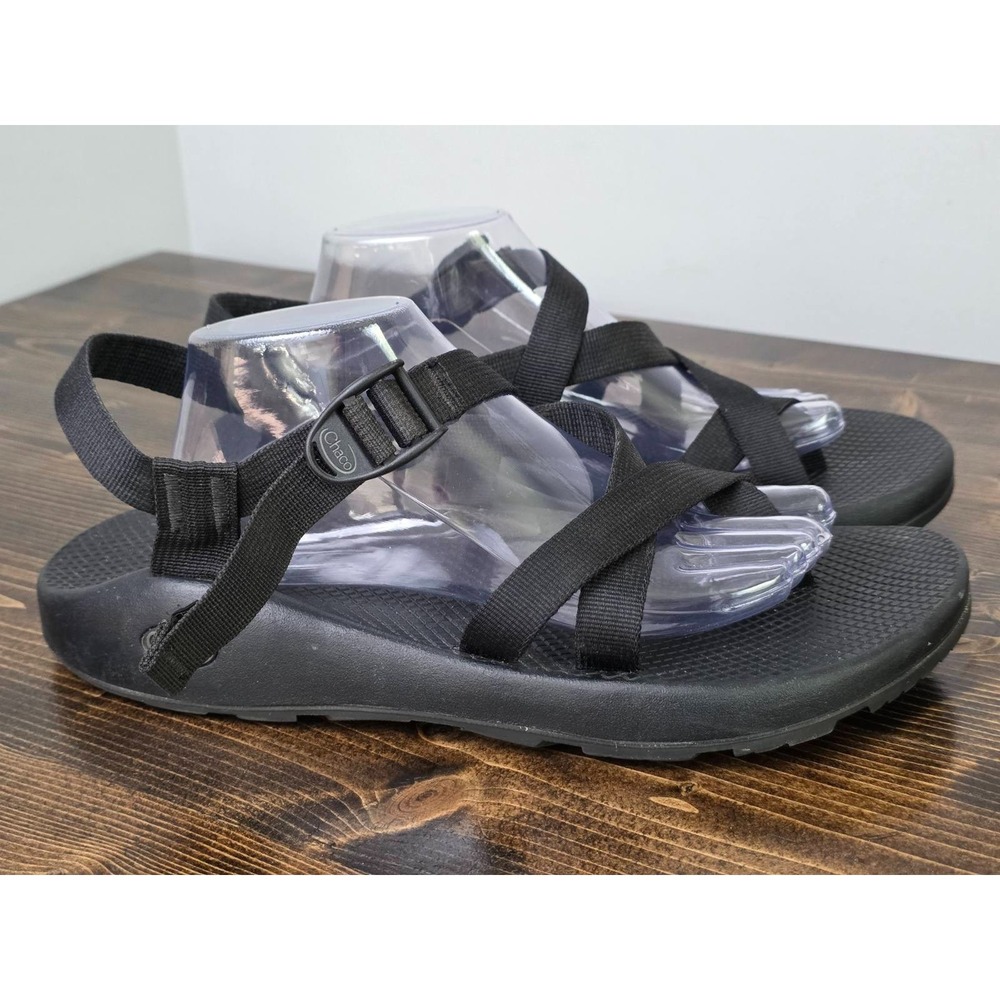 Chaco ZCloud 2 Men's Sandals Size 12 Black Outdoor Travel Shoes J105427W EU 45
